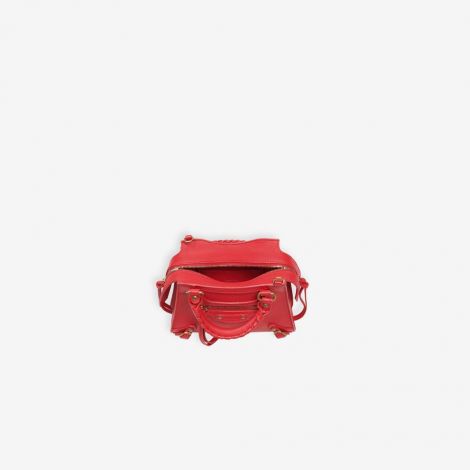 Balenciaga Çanta Neo Classic Kırmızı - Balenciaga Canta Neo Classic Handbags Mini Top Handle Bag Kirmizi