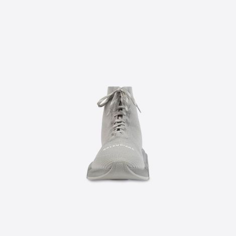 Balenciaga Ayakkabı Speed 2.0 Gri - Balenciaga Ayakkabi 2021 Speed 2.0 Lace Up Sneaker Grey Gri
