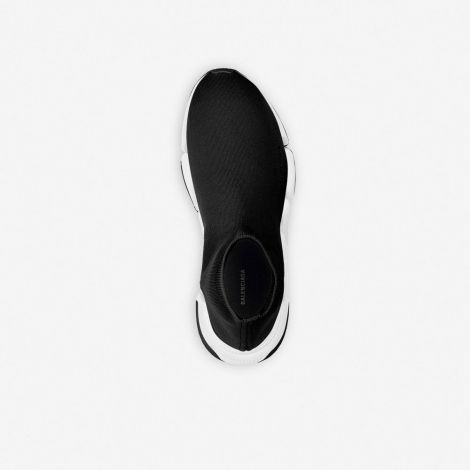 Balenciaga Ayakkabı Speed 2.0 Siyah - Balenciaga Ayakkabi Kadin Speed 2_0 Sneaker Beyaz Siyah