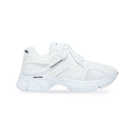 Balenciaga Ayakkabı Phantom Trainers Beyaz - Balenciaga Erkek Ayakkabi 22 Phantom Trainers White Beyaz