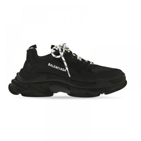 Balenciaga Ayakkabı Triple S Siyah - Balenciaga Triple S Sneakers Siyah