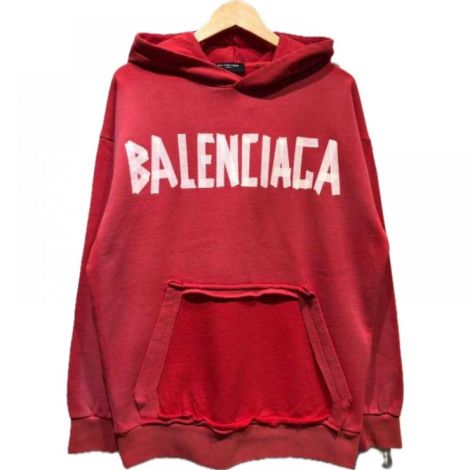 Balenciaga Kapüşonlu Sweatshirt Kırmızı #Balenciaga #Sweatshirt #BalenciagaSweatshirt #Unisex #BalenciagaKapüşonlu Sweatshirt #Kapüşonlu Sweatshirt