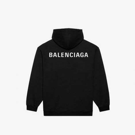 Balenciaga Sweatshirt Logo Siyah #Balenciaga #Sweatshirt #BalenciagaSweatshirt #Erkek #BalenciagaLogo #Logo