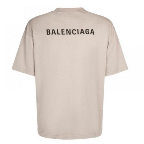 Balenciaga Tişört Bej - Balenciaga Erkek Tisort Balenciaga Men T Shirt Balenciaga Tisort Balenciaga T Shirt Bej