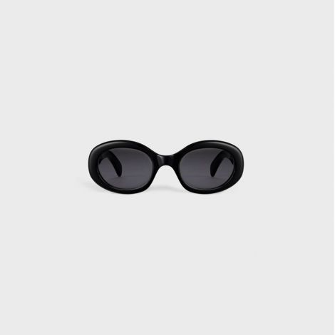Celine Gözlük Triomphe 01 Siyah - Celine Gozluk 2021 Triomphe 01 Sunglasses In Acetate Siyah
