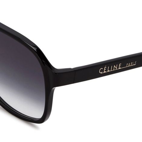Celine Gözlük Aviator Siyah - Celine Gozluk Sunglasses Gunes Gozlugu Black Aviator Style Siyah