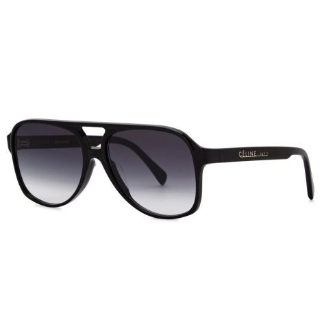 Celine Gözlük Aviator Siyah - Celine Gozluk Sunglasses Gunes Gozlugu Black Aviator Style Siyah