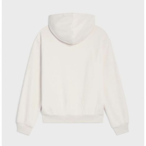 Celine Kapüşonlu Sweatshirt Beyaz - Celine Loose Hoodie Celine Kapusonlu Sweatshirt Celine Sweatshirt Beyaz