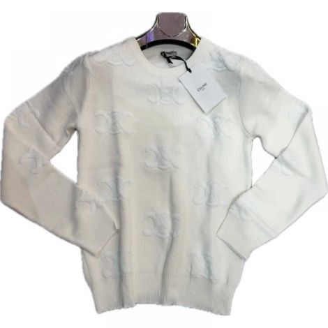 Celine Sweatshirt Beyaz - Celine Sweatshirt Celine Kadin Sweatshirt 2841 Beyaz
