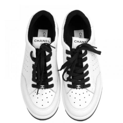 Chanel Ayakkabı Trainers Beyaz - Chanel Trainers Chanel Kadin Ayakkabi Beyaz