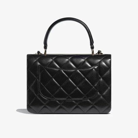 Chanel Çanta Classic Siyah - Chanel Canta Bag Sapli Kapakli Canta Kuzu Derisi Ve Altin Detaylar Black Siyah