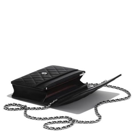 Chanel Cüzdan Classic Siyah - Chanel El Cantasi Classic Wallet On Chain Lambskin Siyah