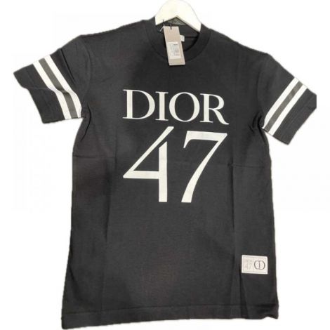 Dior Tişört Siyah - Christian Dior Tisort Christian Dior Erkek Tisort 7684 Siyah