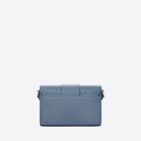 Dior Çanta 30 Montaigne Mavi - Dior Canta 2021 30 Montaigne Box Bag Denim Blue Box Calfskin Mavi