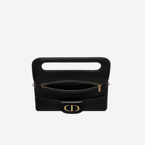 Dior Çanta Diordouble Siyah - Dior Canta 2021 Medium Diordouble Bag Black Smooth Calfskin Siyah