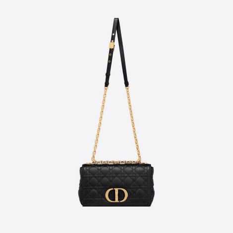 Dior Çanta Couture Siyah - Dior Canta Kadin Couture Medium Caro Bag Black Siyah