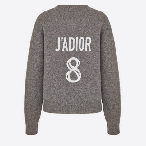 Dior Sweatshirt J-adior 8 Gri - Dior Kadin J Adior 8 Cashmere Sweater Kazak Gri