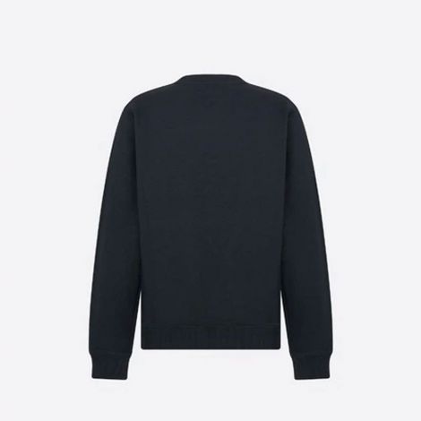 Dior Sweatshirt Atelier Lacivert - Dior Sweatshirt 2021 Atelier Navy Blue Cotton Fleece Lacivert