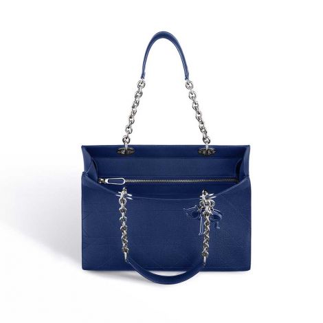 Dior Çanta Ultradior Grained Blue - Dior Ultradior Bag Blue Mavi Canta Grained Calfskin