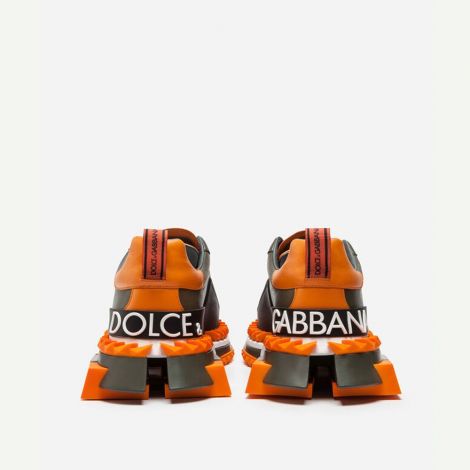 Dolce Gabbana Ayakkabı Super King Turuncu - Dolce Gabbana Erkek Ayakkabi Multicolor Super King Sneakers Turuncu