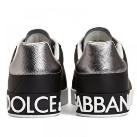 Dolce Gabbana Ayakkabı Portofino Siyah - Dolce Gabbana Portofino Erkek Sneakers Dolce Gabbana Erkek Ayakkabi Dolce Gabbana Ayakkabi Siyah