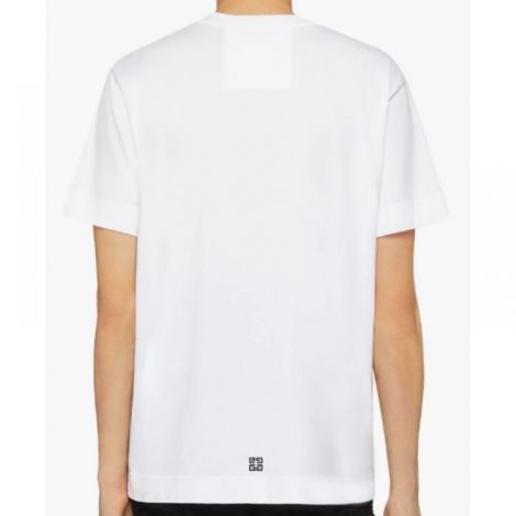 Givenchy Tişört College Beyaz - Givenchy College T Shirt Givenchy Erkek Tisort Beyaz