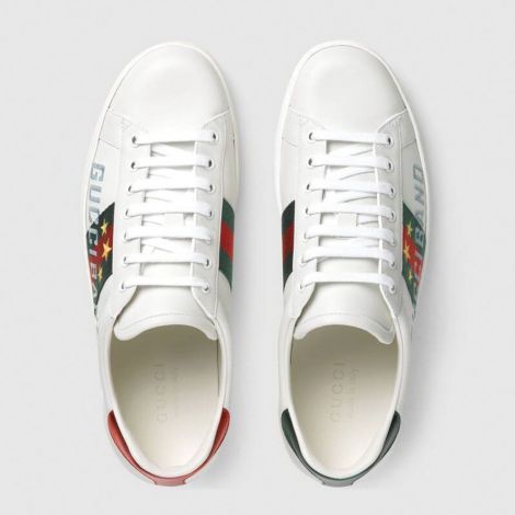Gucci Ayakkabı Band Beyaz - Gucci Ayakkabi 2020 Erkek Ace Sneaker With Gucci Band Beyaz