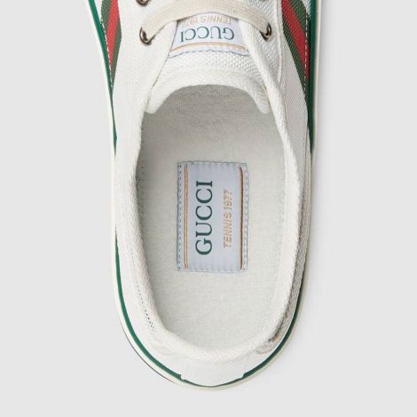 Gucci Ayakkabı Tennis 1977 Beyaz - Gucci Ayakkabi 2021 Mens Gucci Tennis 1977 Sneaker White Beyaz
