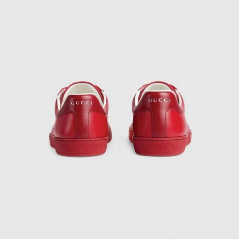 Gucci Ayakkabı Interlocking Kırmızı - Gucci Ayakkabi Erkek 2020 Mens Ace Sneaker With Interlocking G Kirmizi