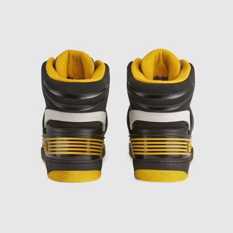 Gucci Ayakkabı Basket Siyah - Gucci Ayakkabi Erkek Mens Gucci Basket Sneaker Multi Color Siyah
