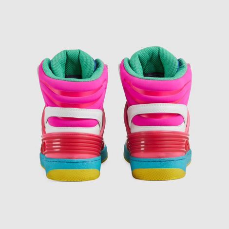 Gucci Ayakkabı Basket Pembe - Gucci Ayakkabi Kadin Womens Gucci Basket Sneaker Pink Pembe