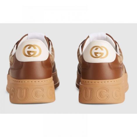 Gucci Ayakkabı GG Kahve - Gucci Gg Sneakers Kahve