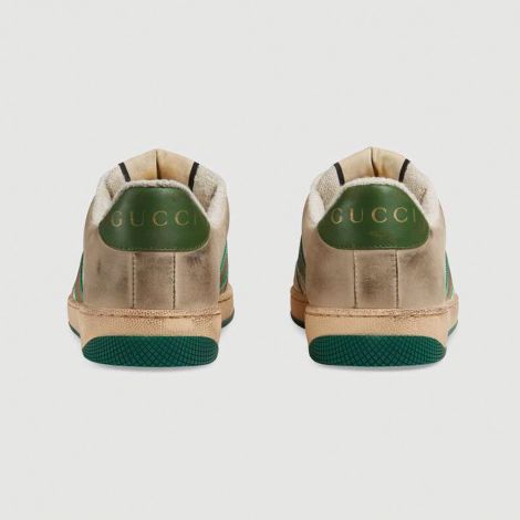 Gucci Ayakkabı Screener Bej - Gucci Kadin Ayakkabi 2020 Screener Leather Sneaker Bej