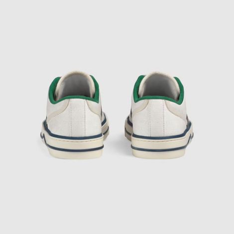 Gucci Ayakkabı Tennis 1977 Beyaz - Gucci Kadin Ayakkabi Tennis 1977 Sneaker Green Blue Beyaz