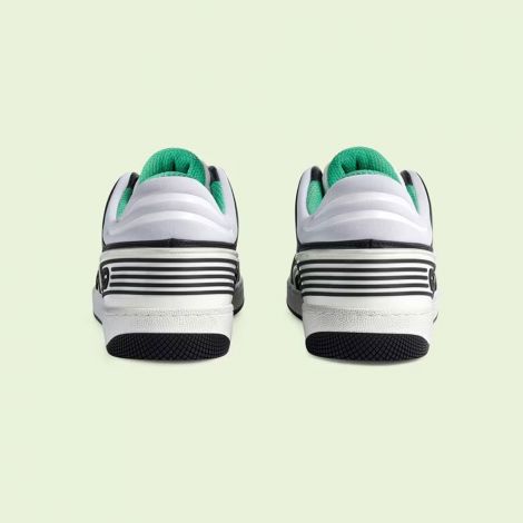Gucci Ayakkabı Basket Sneaker Beyaz - Gucci Kadin Ayakkabi Womens Gucci Basket Sneaker Green White Beyaz