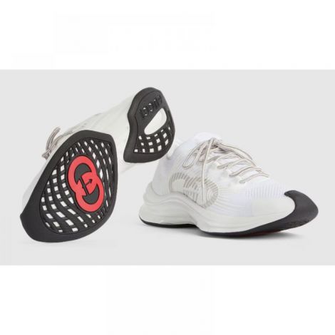 Gucci Ayakkabı Run Beyaz - Gucci Run Sneaker Beyaz