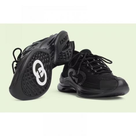 Gucci Ayakkabı Run Siyah - Gucci Run Sneaker Black