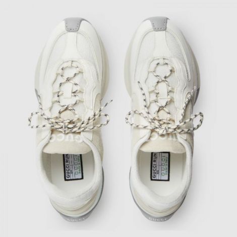 Gucci Ayakkabı Run Beyaz - Gucci Run Sneakers Beyaz