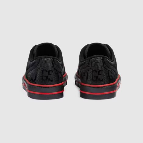 Gucci Ayakkabı Off The Grid Siyah - Gucci Shoes Woman Off The Grid Sneaker Ayakkabi Red Black Siyah