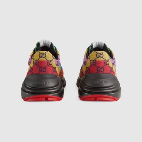 Gucci Ayakkabı Rhyton Renkli - Gucci Sneaker Ayakkabi Mens Rhyton Gg Multicolor Sneaker Kirmizi Renkli