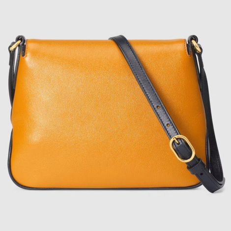 Gucci Çanta Small Messenger Turuncu - Gucci 2021 Canta Small Messenger Bag With Double G Orange Turuncu