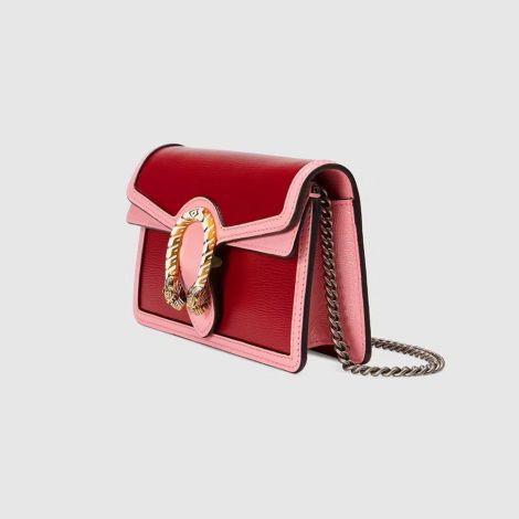 Gucci Çanta Dionysus Kırmızı - Gucci Bag Canta Dionysus Super Mini Bag Red Pink Kirmizi