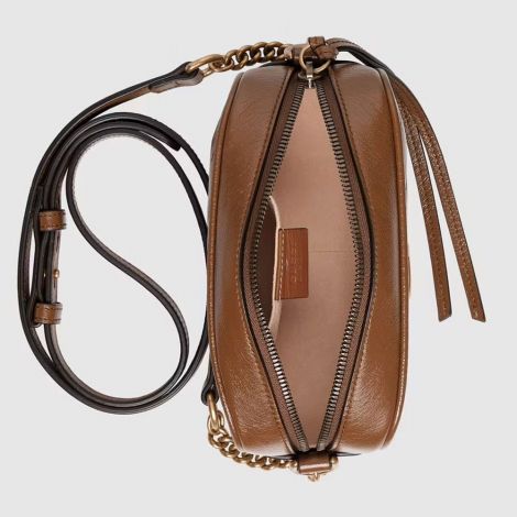 Gucci Çanta GG Marmont Small Kahverengi - Gucci Bag Canta Gg Marmont Mini Shoulder Bag Brown Kahverengi