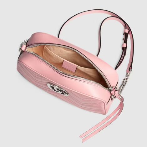 Gucci Çanta GG Marmont Small Pembe - Gucci Bag Canta Gg Marmont Small Shoulder Bag Pink Pembe