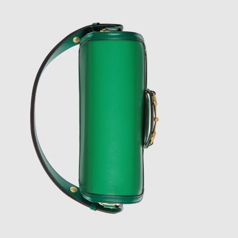 Gucci Çanta Horsebit 1955 Yeşil - Gucci Bag Canta Horsebit 1955 Small Shoulder Bag Green Yesil