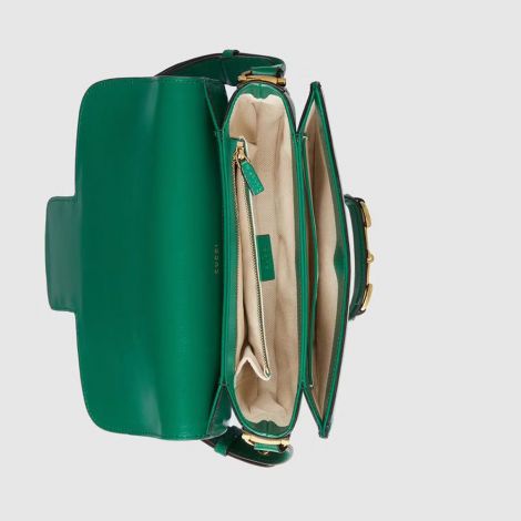 Gucci Çanta Horsebit 1955 Yeşil - Gucci Bag Canta Horsebit 1955 Small Shoulder Bag Green Yesil