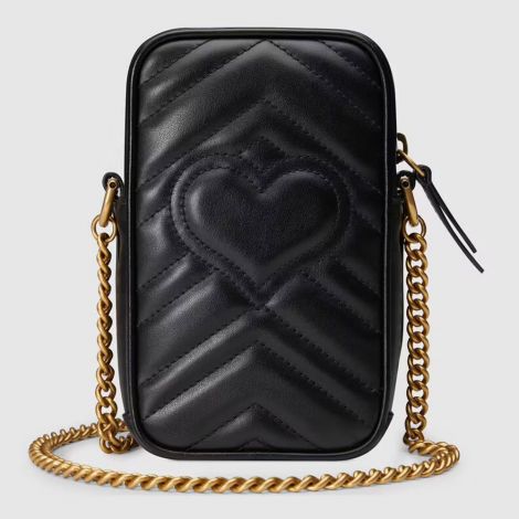 Gucci Çanta GG Marmont Mini Siyah - Gucci Canta 2021 Gg Marmont Mini Bag Black Siyah