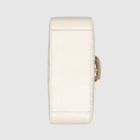 Gucci Çanta GG Marmont Mini Beyaz - Gucci Canta 2021 Gg Marmont Mini Top Handle Bag White Beyaz
