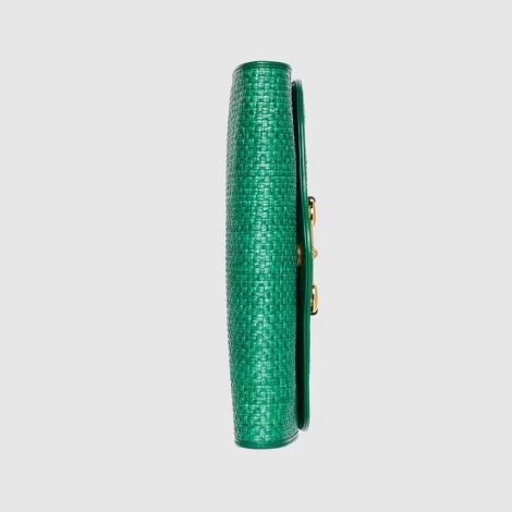 Gucci Çanta Horsebit 1955 Yeşil - Gucci Canta 2021 Horsebit 1955 Small Shoulder Bag Emerald Green Yesil