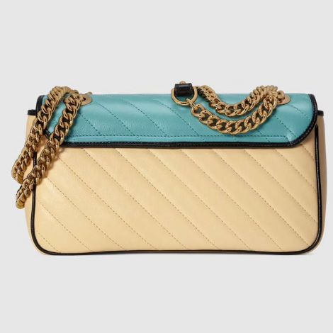 Gucci Çanta Online Exclusive Krem - Gucci Canta 2021 Online Exclusive Gg Marmont Small Bag Mavi Krem